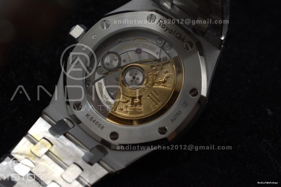 37mm SA3120 APSF Black Oak Textured Thermal Bracelet Super Edition Frosted Royal SS SS Clone Dial 15454 On 1034 1:1 Best 1222